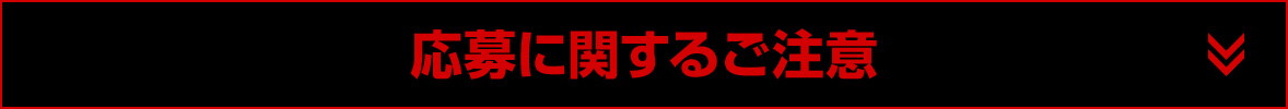 応募に関するご注意